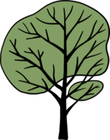 simplicity tree freehand drawing png