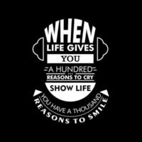 a quotes of the day in simple design vector