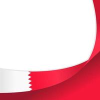 Bahrain national day celebration background. vector