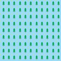 Christmas tree pattern seamless vector