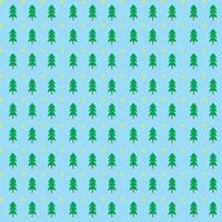 Christmas tree pattern seamless vector