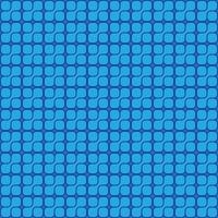 Azulejo de patrón azul o uso para mosaico de tela sin costuras de fondo vector