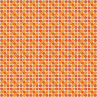 orange circle pattern seamless background vector