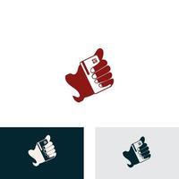 Hand holding credit card business icon image vector