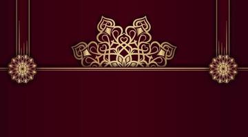 luxury background, with mandala ornament vector