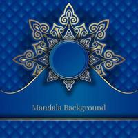 luxury background, with mandala ornament vector