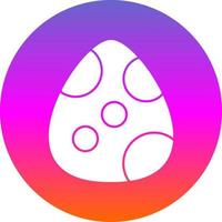 Dinosaur Egg Vector Icon Design