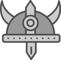 diseño de icono de vector vikingo