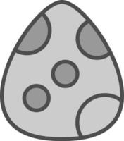 Dinosaur Egg Vector Icon Design