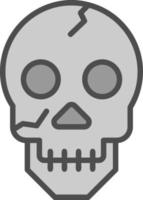 Skull Vector Icon Design