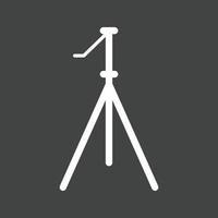 Stand Line Inverted Icon vector