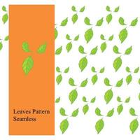 Leaves Pattern Seamless vector