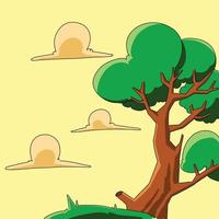 Ilustración de vector de árbol