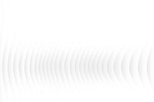 Abstract  white and gray color, modern design stripes background with geometric round shape, wave pattern. Vector illustration.
