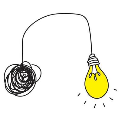Hand Drawn Idea Light Bulb Vector Art & Graphics Hand Drawn Idea Light Bulb Vector Art & Graphics