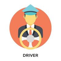 Trendy Driver Concepts vector