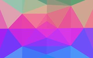 Light Multicolor, Rainbow vector abstract polygonal texture.