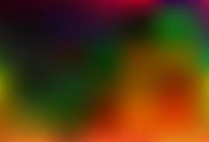 Dark Multicolor, Rainbow vector abstract background.