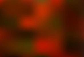 Dark Orange vector abstract bokeh pattern.