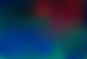 Dark Blue, Red vector blurred shine abstract background.