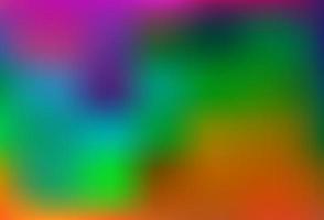 Dark Multicolor, Rainbow vector modern bokeh pattern.