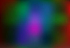 Dark Multicolor, Rainbow vector abstract background.