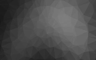 Dark Silver, Gray vector blurry triangle pattern.