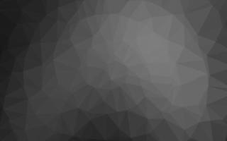 Dark Silver, Gray vector blurry triangle pattern.