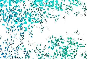 Light Blue, Green vector backdrop with abstract shapes.