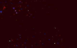 Light Blue, Red vector pattern in polygonal style.
