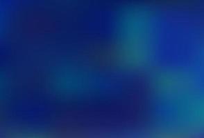 Dark BLUE vector blurred shine abstract template.