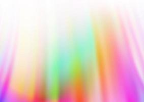 Light Multicolor, Rainbow vector template with lines, ovals.