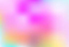 Light Multicolor, Rainbow vector blurred and colored template.