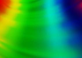 Light Multicolor, Rainbow vector blurred shine abstract background.