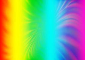 Light Multicolor, Rainbow vector blurred and colored template.
