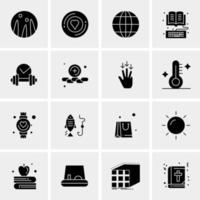 16 Universal Business Icons Vector Creative Icon Illustration to use in web and Mobile Related project