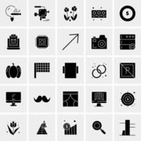 25 Universal Business Icons Vector Creative Icon Illustration to use in web and Mobile Related project