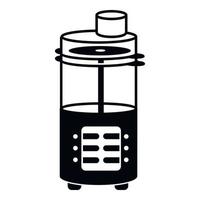 Household food machine icon, simple style vector