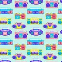 Vector pattern with cassette recorders