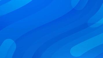 Blue smooth abstract elegant liquid animation background. Seamless looping animation. video