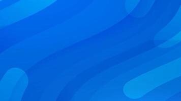 Blue smooth abstract elegant liquid animation background. Seamless looping animation. video