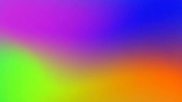 gradiente de cor neon. fundo desfocado abstrato em movimento. as cores variam com a posição, produzindo transições de cores suaves. animação gráfica de movimento de vídeo 4k video