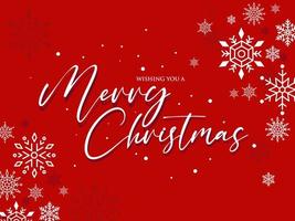 Merry Christmas and Happy New Year background in flat design vector illustration