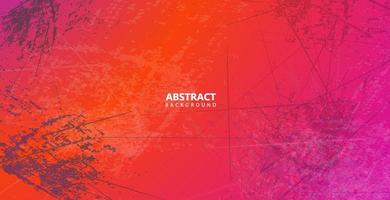 Abstract grunge texture red color background vector