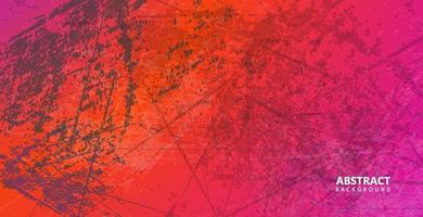 Abstract grunge texture red color background vector