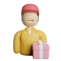 Gift Delivery Courier png