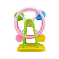 jouet grande roue avec fond transparent png