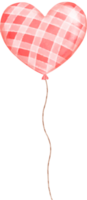 süße süße Herzen Ballon Aquarell Handzeichnung png