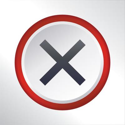 stop button flat icon button with red gradient circle vector design