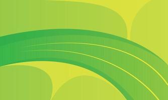 Bright Abstract Background in Green vector